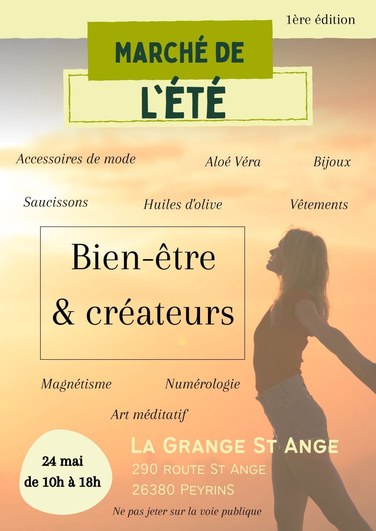 Marché de l&rsquo;été – Bien-être &&nbsp;créateurs